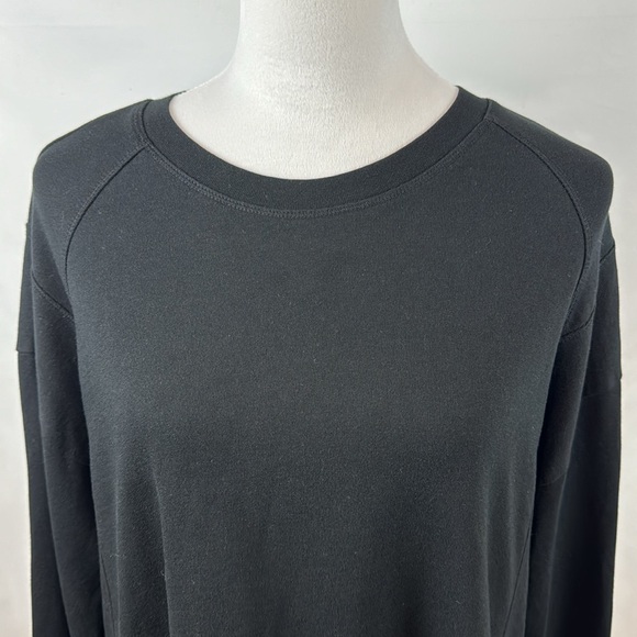 Sweaty Betty After Class Cotton Blend Cropped Black Sweatshirt Size‎ M - NEW - Picture 5 of 14